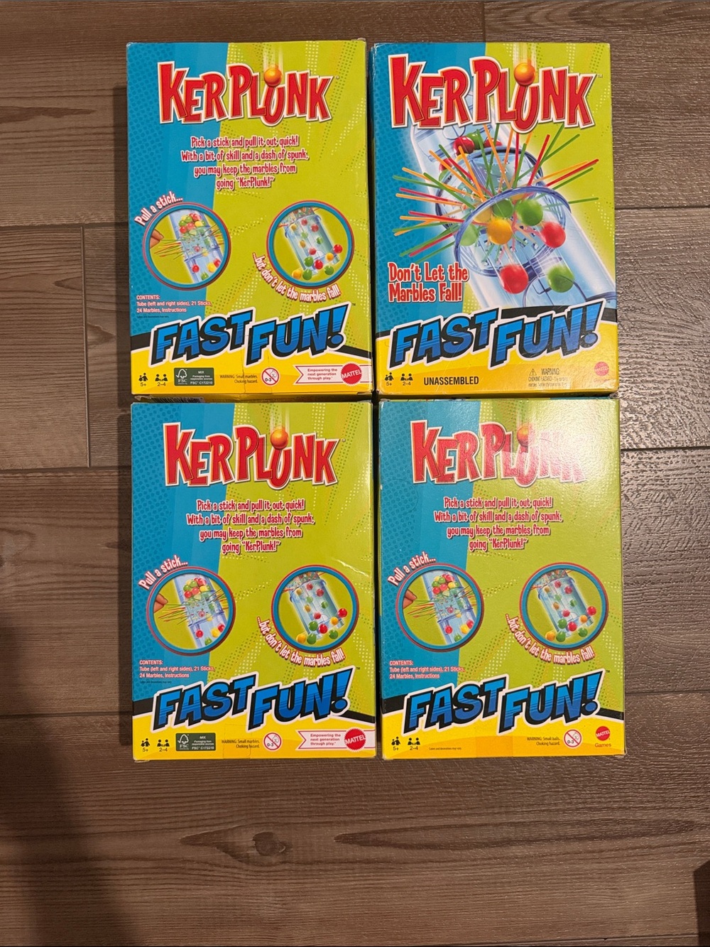 Kids Game - Fast Fun! (Yellow/Blue Packaging)